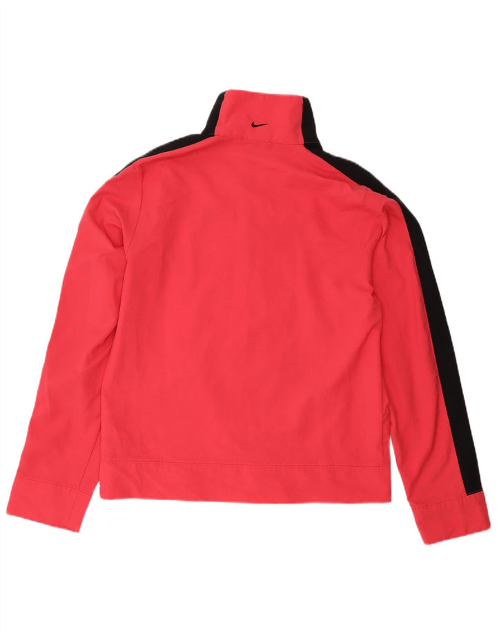 Nike Veste de survêtement pour femme US 4/6 Petit Rose Colorblock Polyester