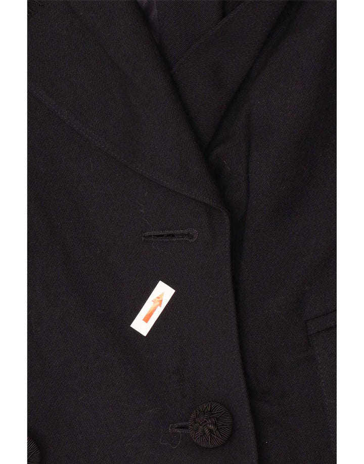 Escada Womens by Margaretha Ley Blazer Jacket EU 38 Bleu marine moyen