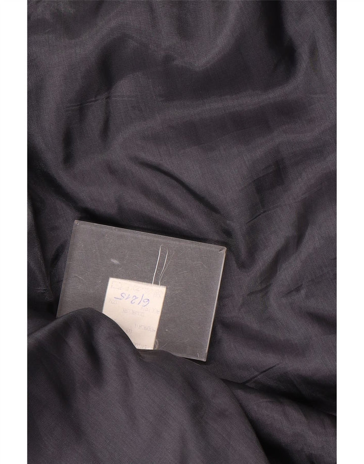 VINTAGE Femmes Ouvert Fausse Fourrure Gilet UK 16 Grand Marron Animal Imprimé Acrylique