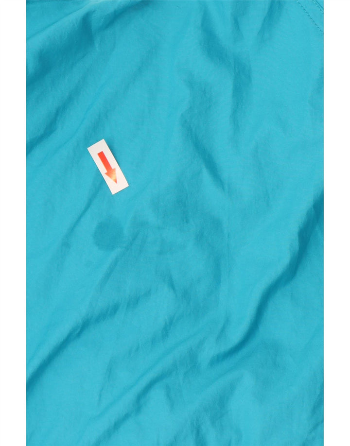 Ellesse Veste de survêtement graphique pour homme Large Bleu Colorblock Polyester