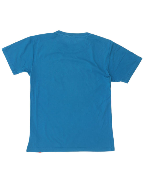 New Balance T-Shirt Graphique Homme Bleu Moyen Coton