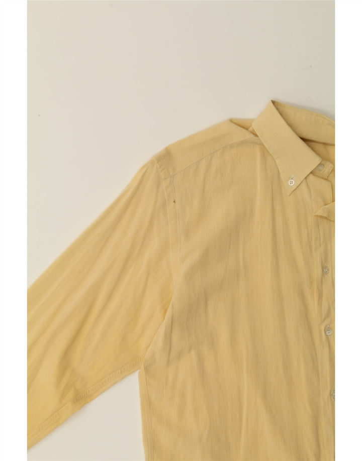 SERGIO TACCHINI Mens Milano Shirt Large Yellow Vintage Sergio Tacchini and Second-Hand Sergio Tacchini from Messina Hembry 