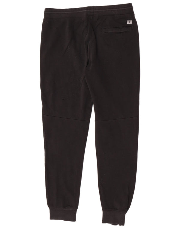 Tommy Hilfiger Pantalon de survêtement pour homme en coton noir Taille L