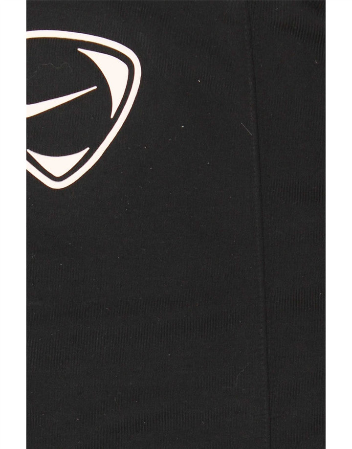 Nike Sweat-shirt pour homme UK 36/38 Petit Noir Colorblock Polyester