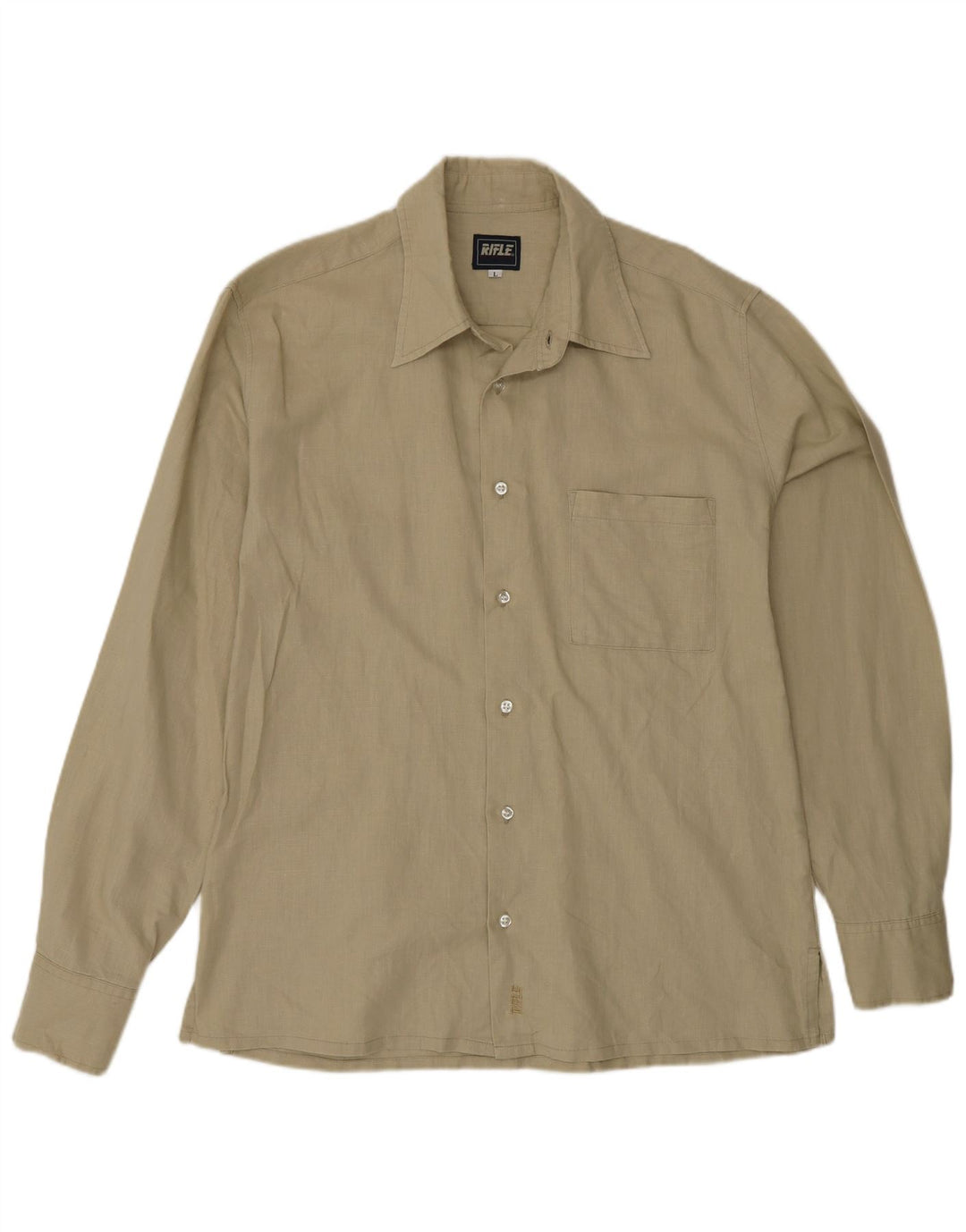 Chemise Homme Rifle Grand Lin Beige
