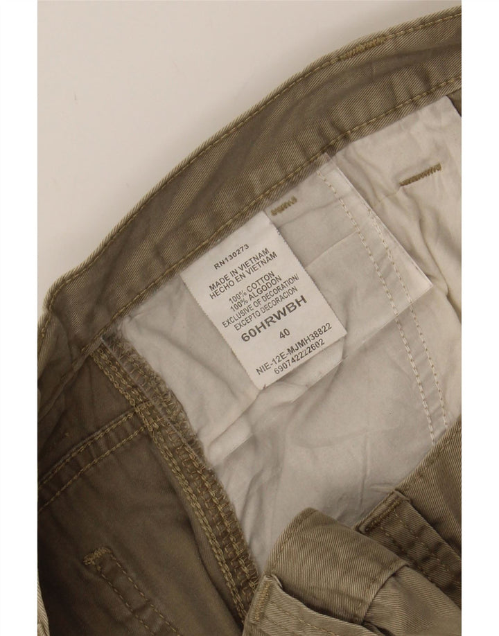 WRANGLER Mens Cargo Shorts W40 XL Beige Cotton Vintage Wrangler and Second-Hand Wrangler from Messina Hembry 