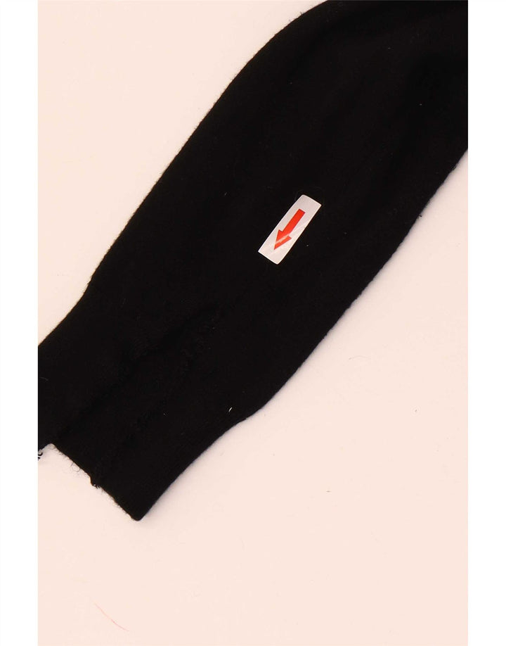 Zara Cardigan Femme Pull UK 12 Medium Noir
