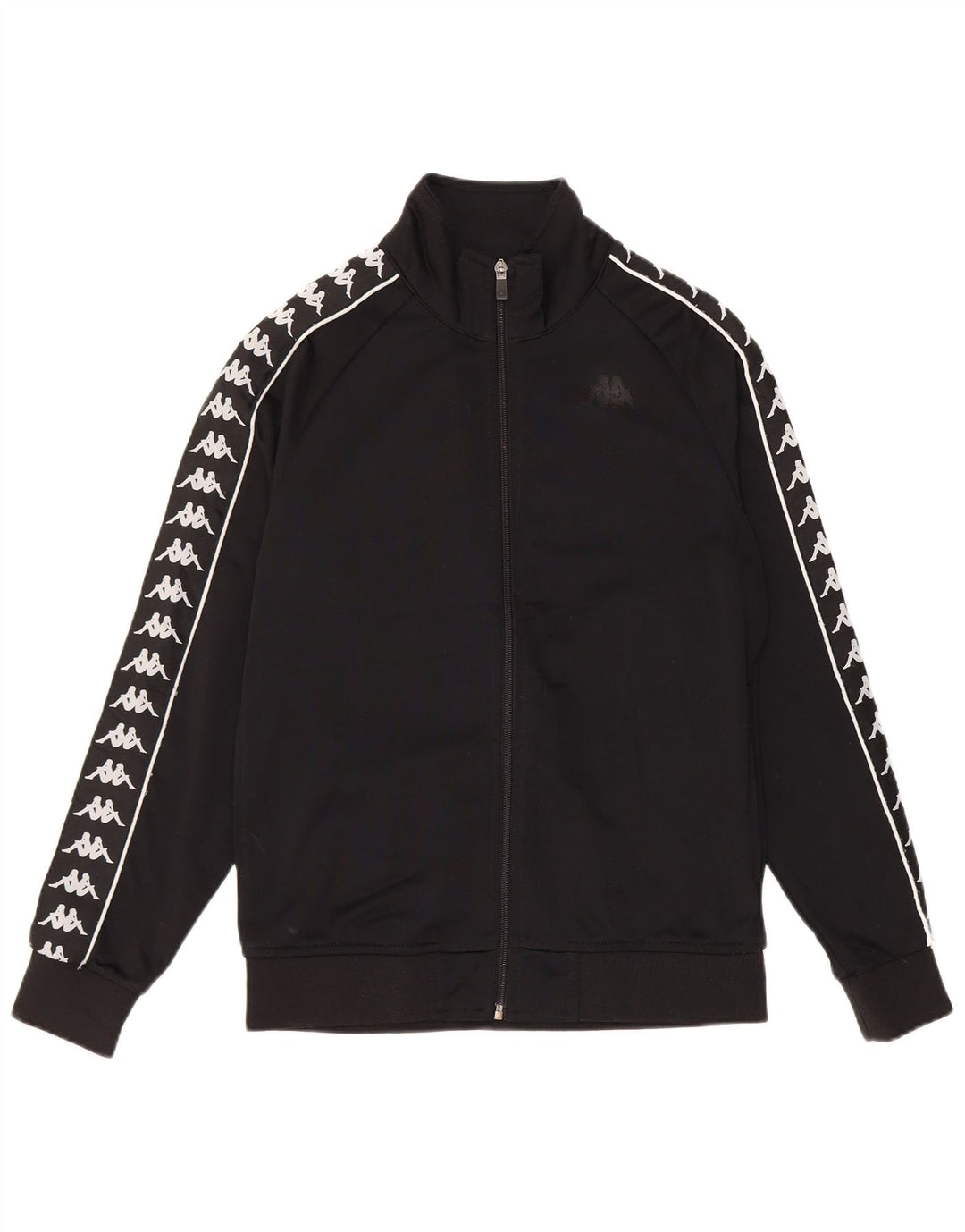 Kappa Veste de Survêtement Graphique Homme Petit Noir Polyester
