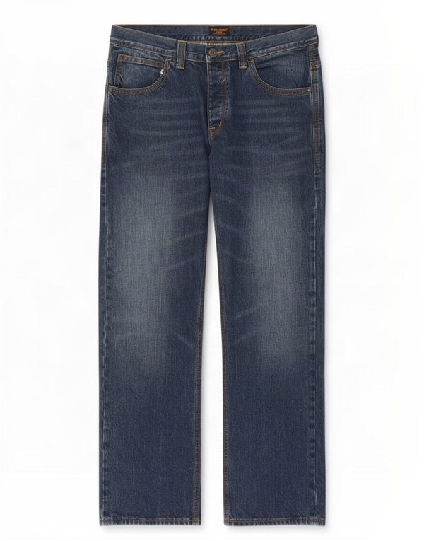 Ben Sherman Jean Droit Icon W36 L30 Homme Bleu Coton
