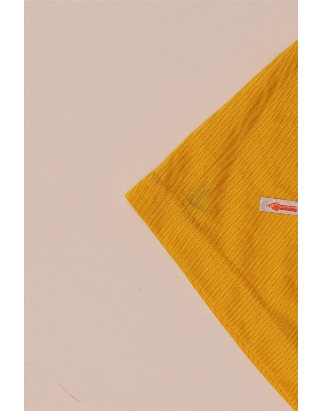 ADIDAS T-shirt graphique pour hommes, petit, jaune, color block, en polyester