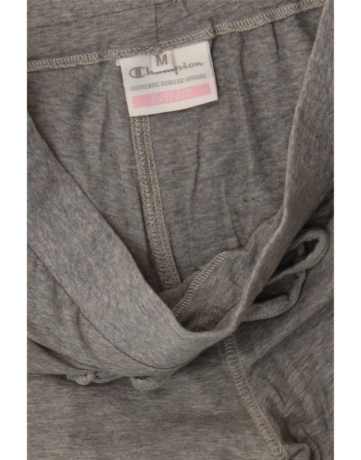 Champion Pantalon de Survêtement Capri Femme UK 12 Gris Moyen