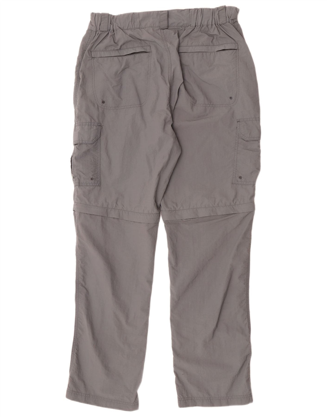 Mountain Warehouse Pantalon Cargo Droit Homme W34 L31 Nylon Gris