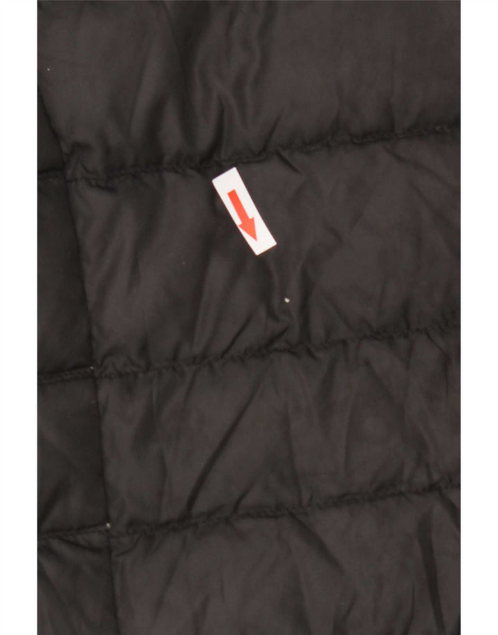 Tommy Hilfiger Veste matelassée pour femme UK 14 Medium Noir Polyester