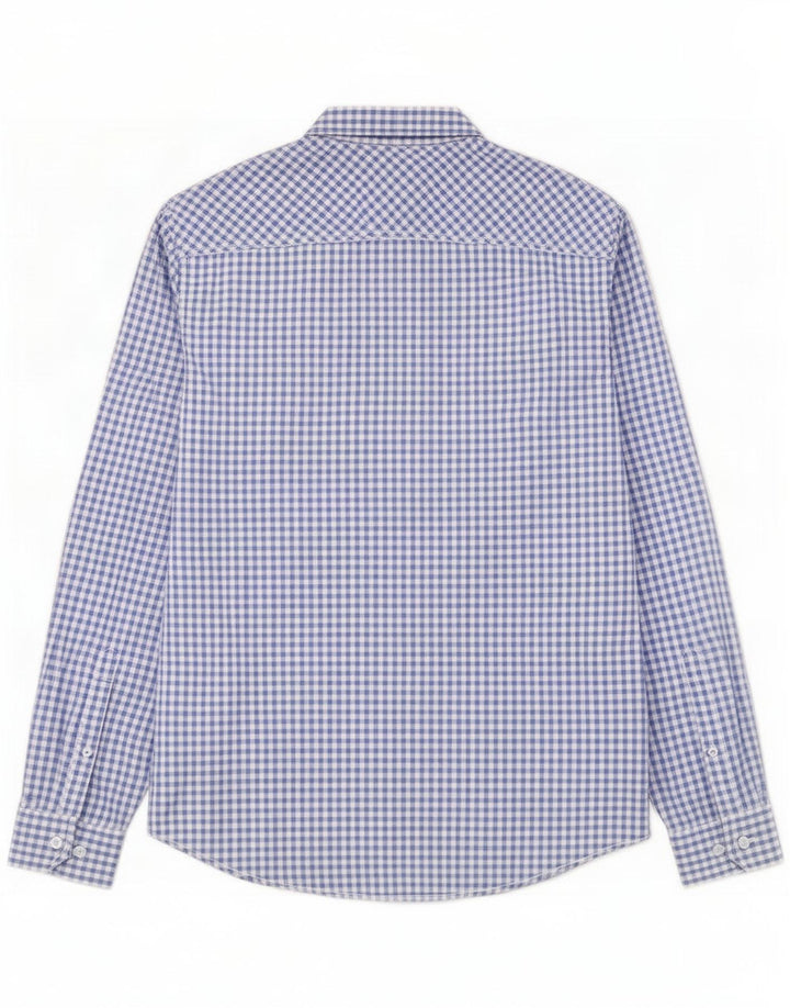 Joules Chemise Coupe Classique Homme Bleu Moyen Vichy Coton