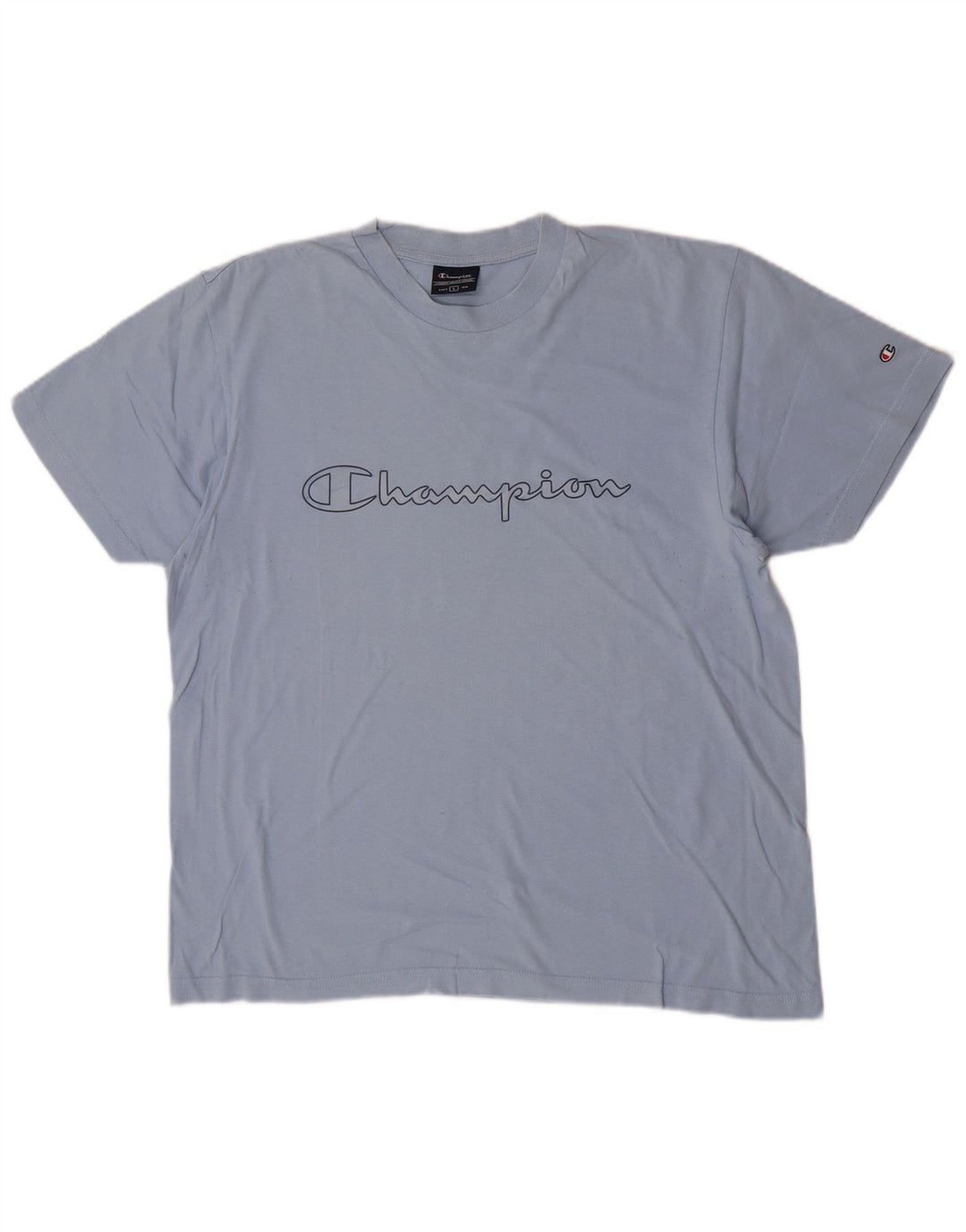 Champion T-Shirt Graphique Homme Grand Bleu Coton