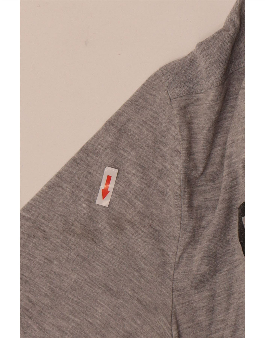 REEBOK T-Shirt Graphique Homme Grand Gris Moucheté Polyester