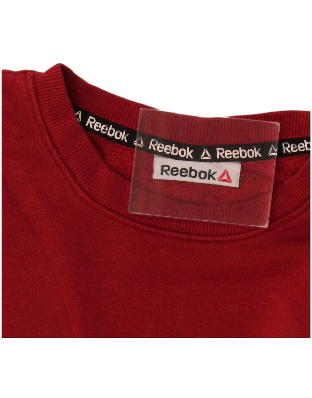 Reebok Sweatshirt Graphic Sweatshirt Jumper Large Homme Bordeaux
