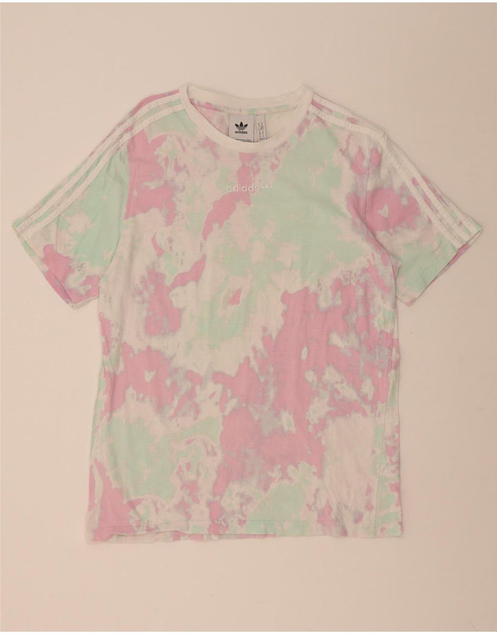 Adidas T-Shirt Homme Top Medium Multicolore Tie Dye Coton