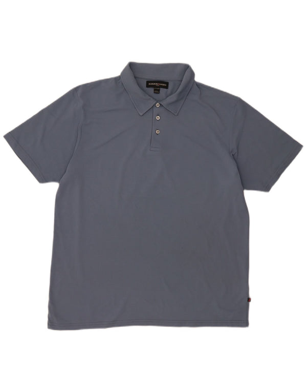 Marlboro Classics Polo Homme 2XL Bleu Polyamide