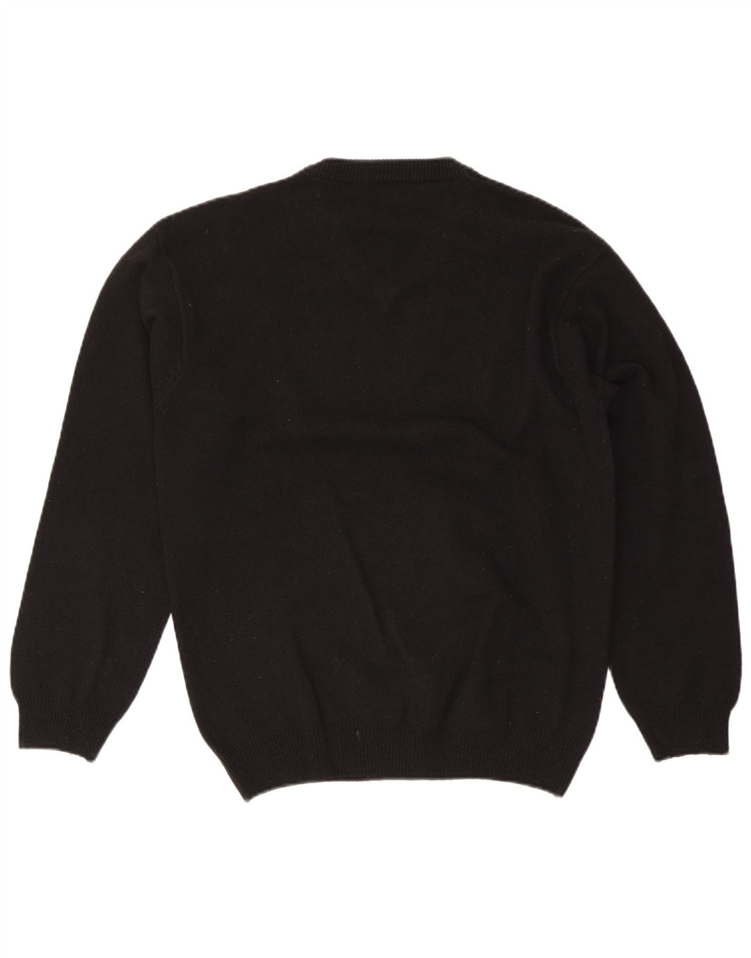 Marlboro Classics Pull col V pour homme en laine noire moyenne