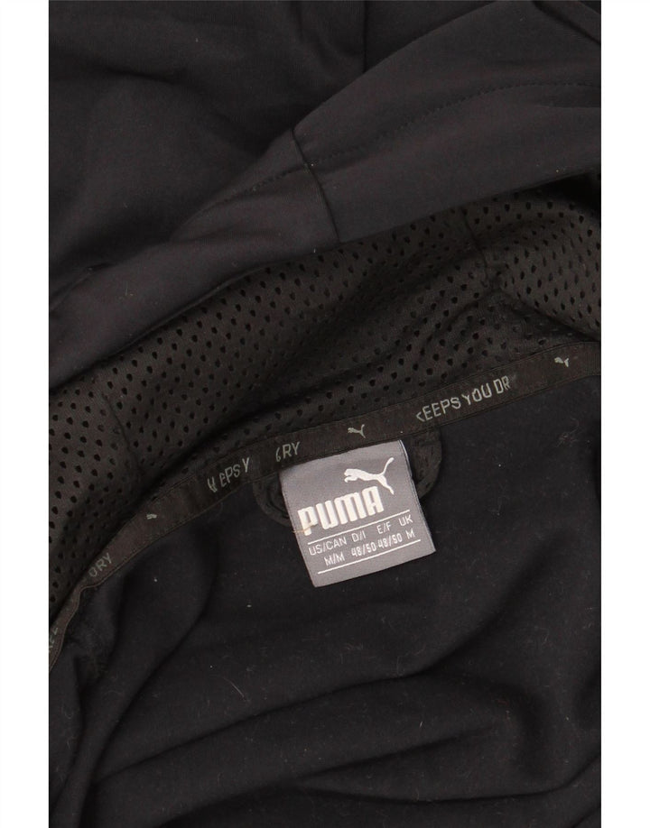 PUMA Sweat à Capuche Zippé Homme Noir Moyen