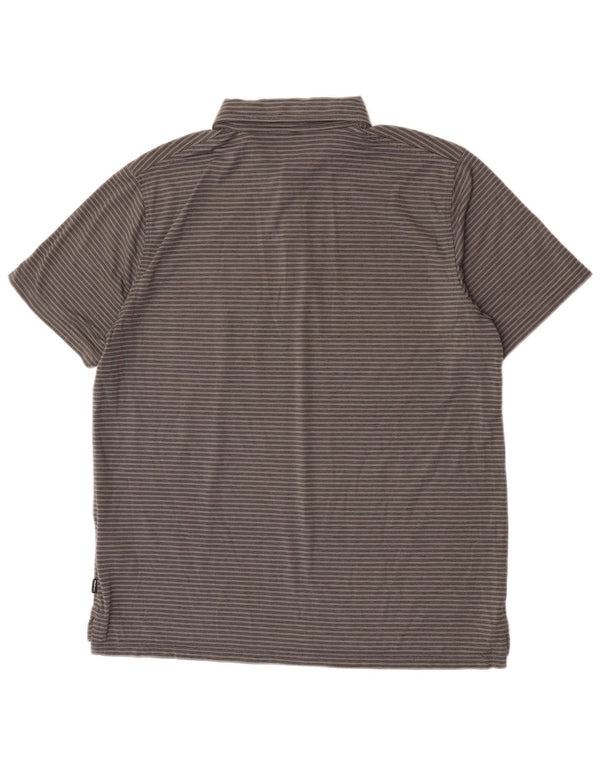 Rohan Polo Homme Grande Rayure Gris Polyester