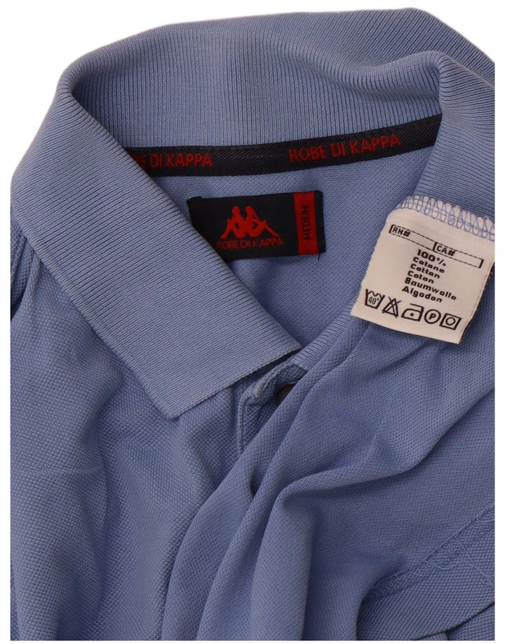 KAPPA Polo Homme Bleu Moyen Coton