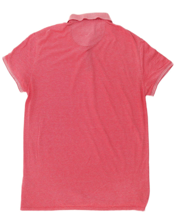 Wrangler Polo Homme Grand Coton Rouge