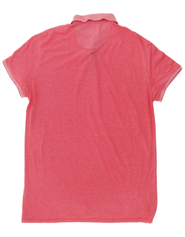 Wrangler Polo Homme Grand Coton Rouge