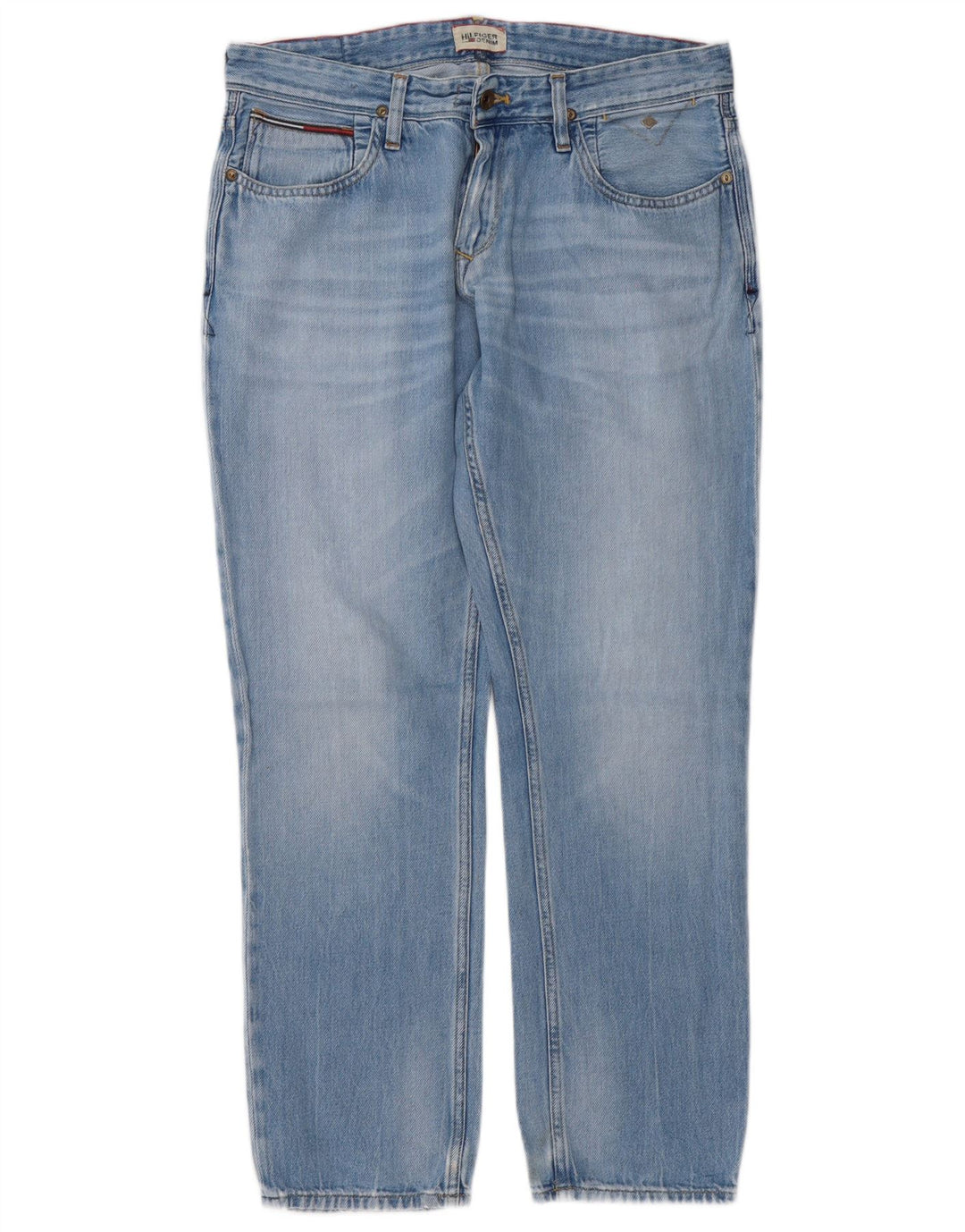 Tommy Hilfiger Jean droit homme W34 L30 bleu
