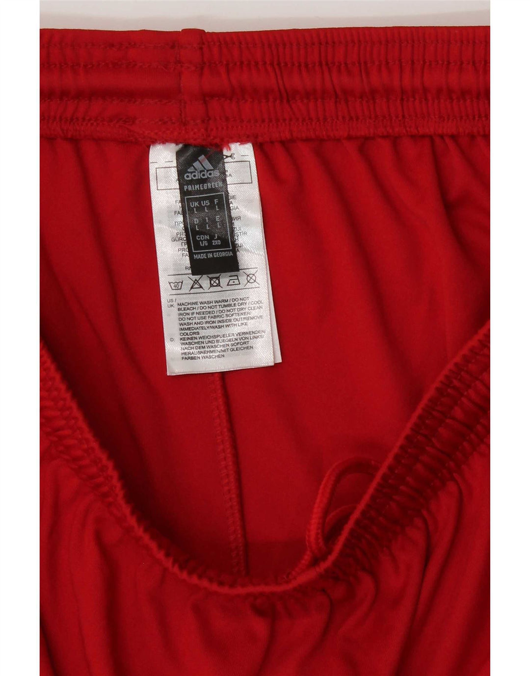 Adidas Short de sport Aeroready pour hommes, grand rouge, en polyester