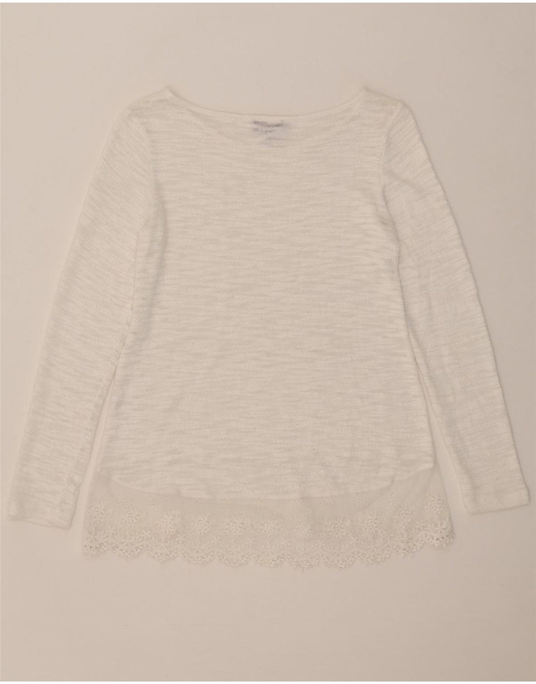 PHASE EIGHT Haut à manches longues pour femme UK 12 Medium White Floral
