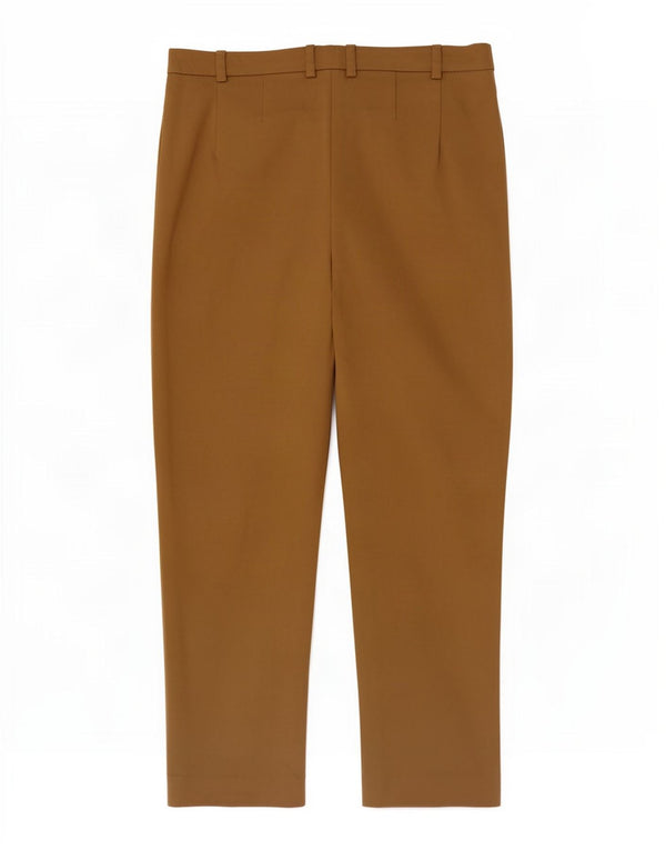 Marks & Spencer Pantalon de costume court slim pour femme UK 12 Medium W30 L25 Beige
