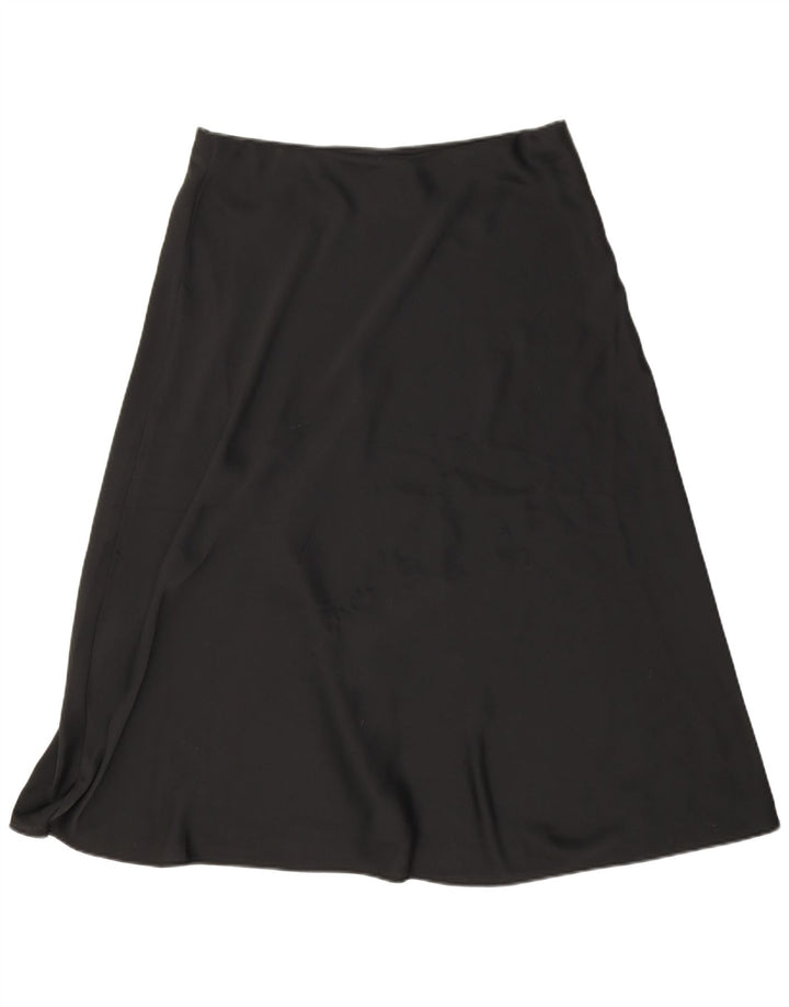 Marks & Spencer Jupe trapèze pour femme UK 14 Large W33 Noir Polyester