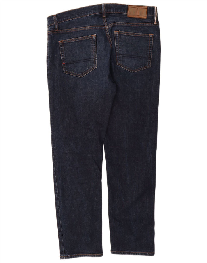 TOMMY HILFIGER Jean Slim Homme W34 L30 Bleu Marine Coton