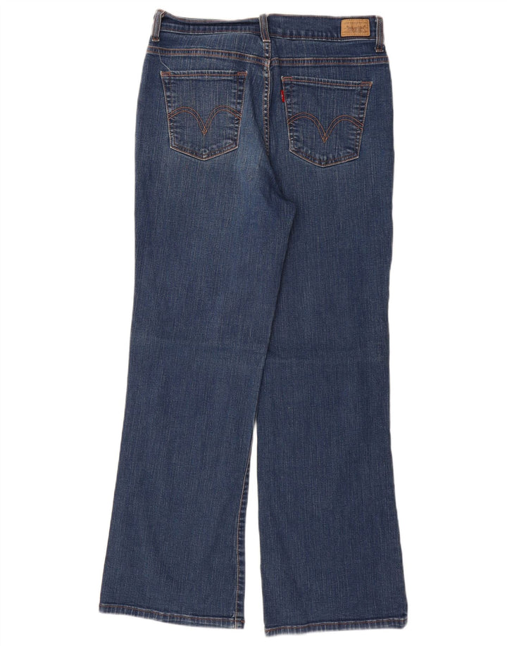 Levi's Jean bootcut parfaitement amincissant 512 pour femme US 12 Large W28 L30 Bleu