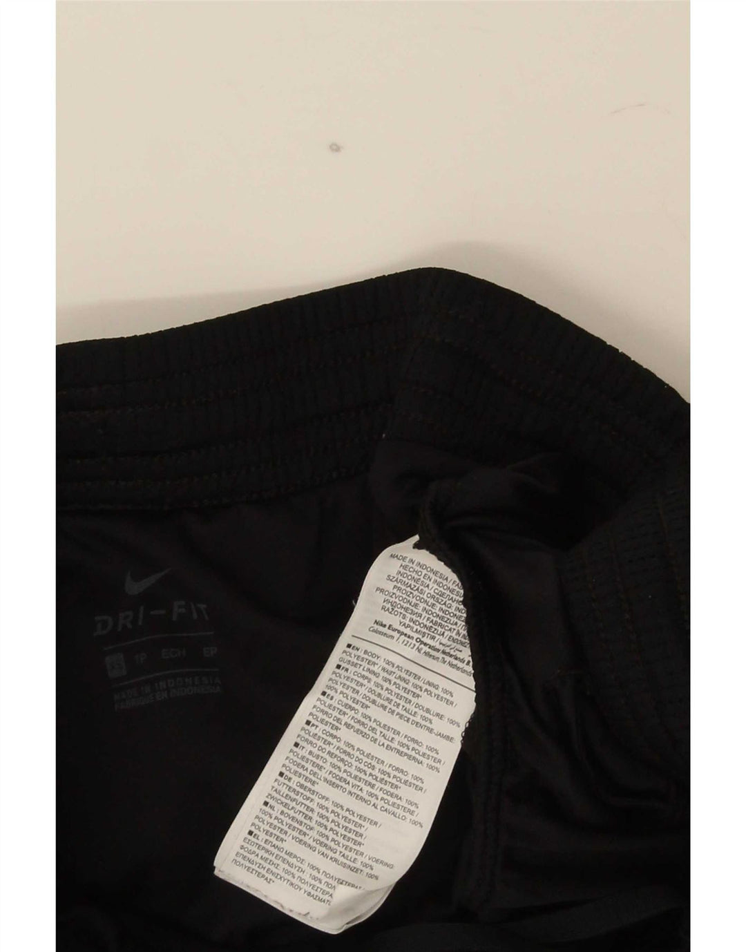 Nike Short de sport régulier pour femme XS Noir Polyester