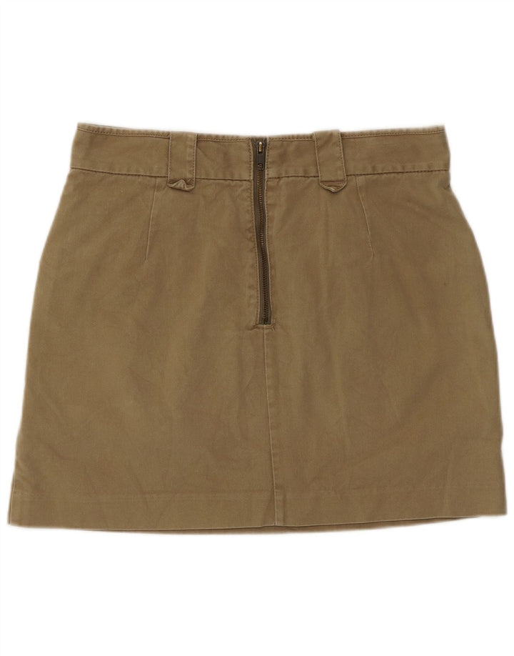 French Connection Mini-jupe pour femme UK 12 Medium W30 Kaki