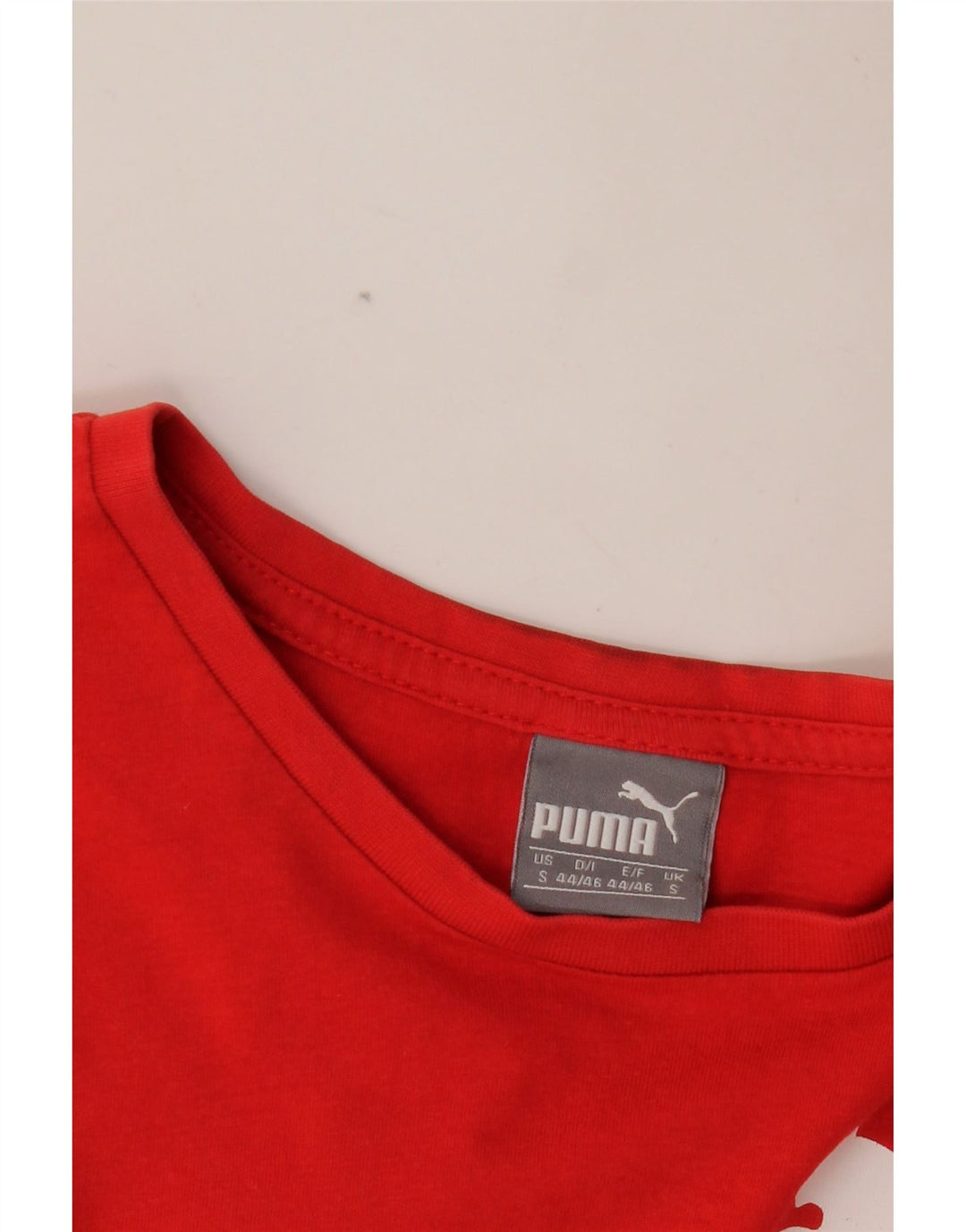 PUMA T-Shirt Graphique Homme Petit Rouge