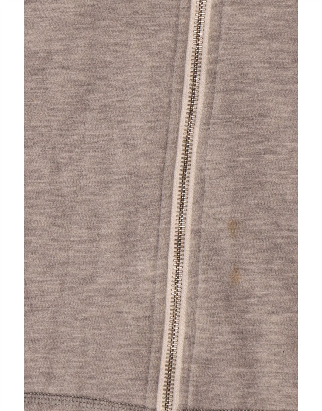Converse Sweat à Capuche Zippé Homme Gris Moyen Coton