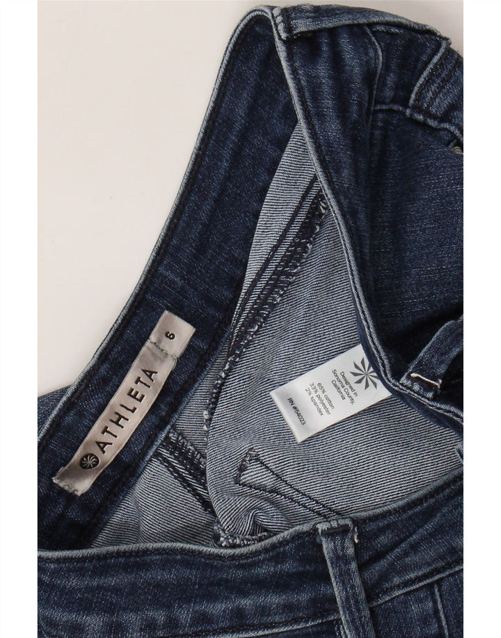 ATHLETA Jean skinny pour femme US 6 Medium W30 L29 Bleu Coton