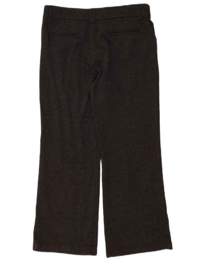 LEE Pantalon court Riders Bootcut pour femme W32 L25 Gris à chevrons