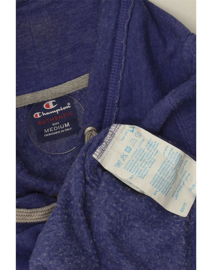 Champion Sweat-shirt graphique pour femme UK 14 Bleu moyen Coton