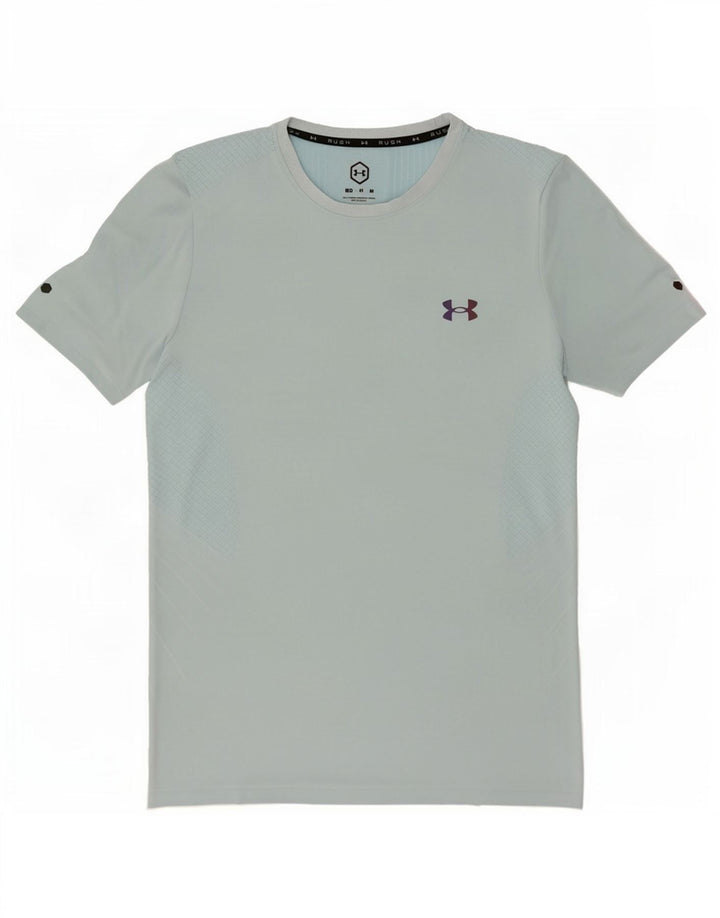 Under Armour T-Shirt Homme Bleu Moyen Rayure Fine