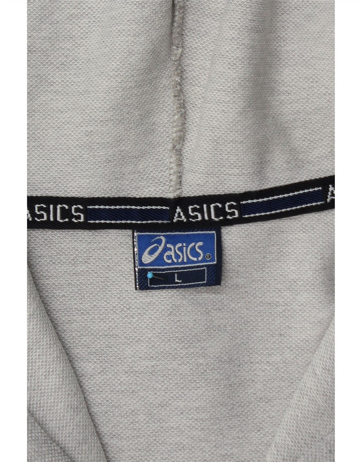 ASICS Sweat à capuche zippé pour homme Petit gris