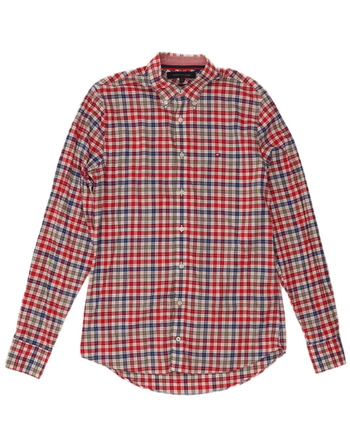 Tommy Hilfiger Chemise Slim Fit Petit Coton Vichy Multicolore Homme