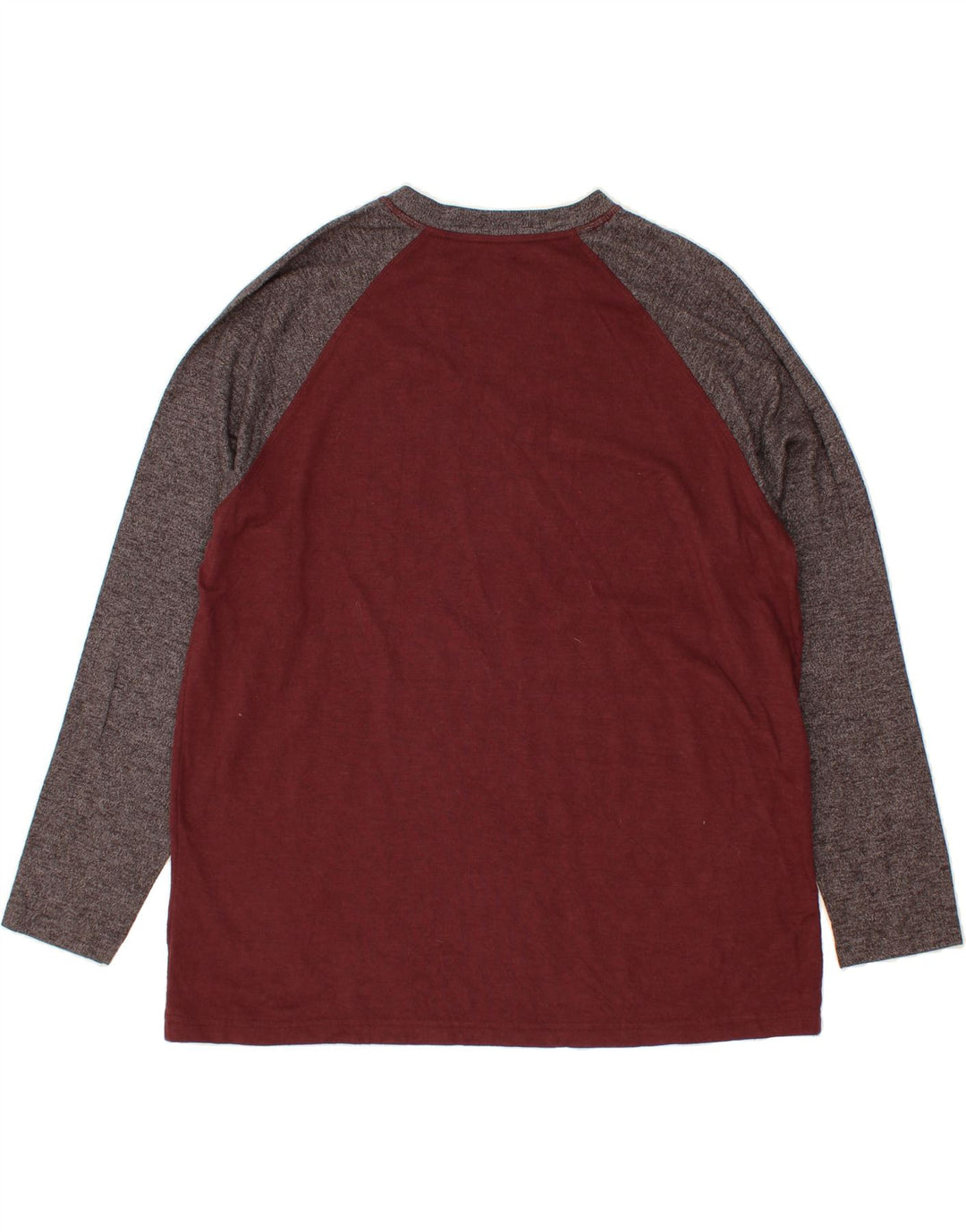 EDDIE BAUER Haut à manches longues pour homme 2XL en coton color block marron