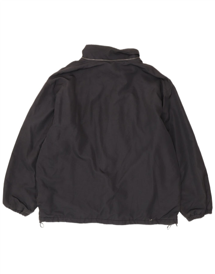 Kappa Veste réversible pour homme UK 40 Large Bleu marine Polyester