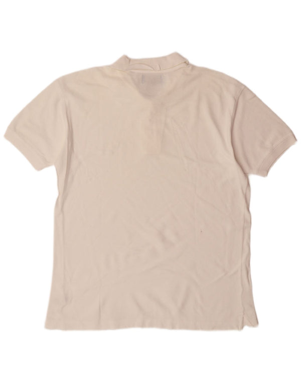 LEE Polo Homme Grand Blanc Coton