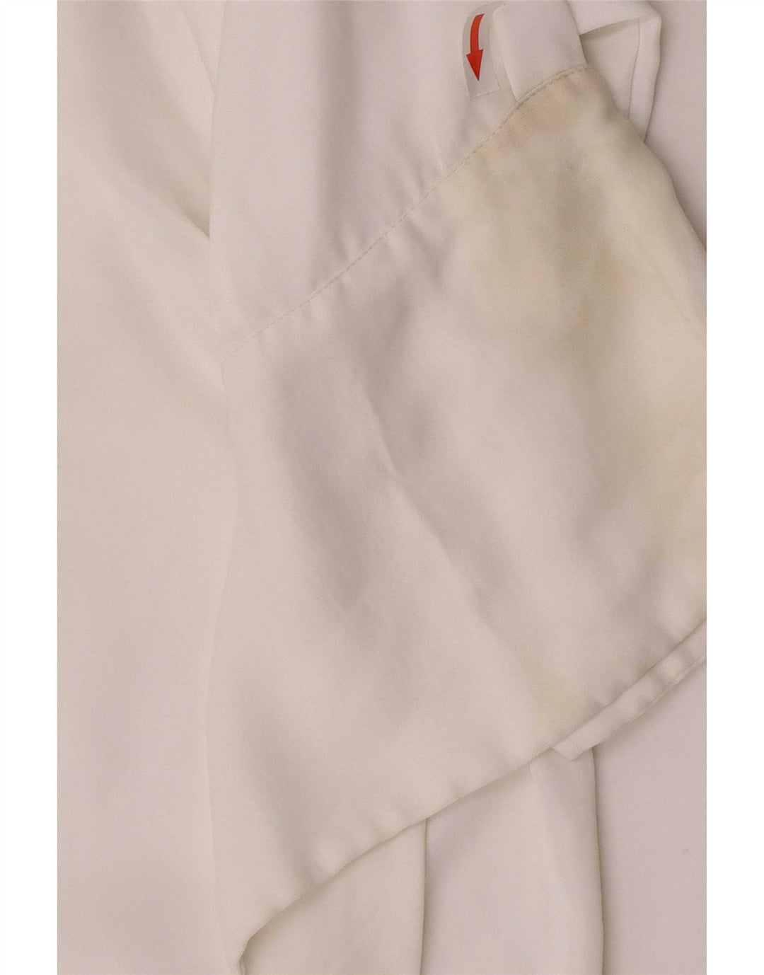 Zara Chemisier Femme Chemisier UK 10 Petite Viscose Blanche